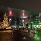 Luzern, Kultur. und Kongresszentrum in Adventstimmung