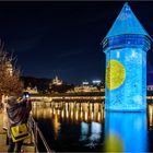 Luzern mit Lichtshow