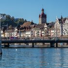 Luzern mit Seebrücke