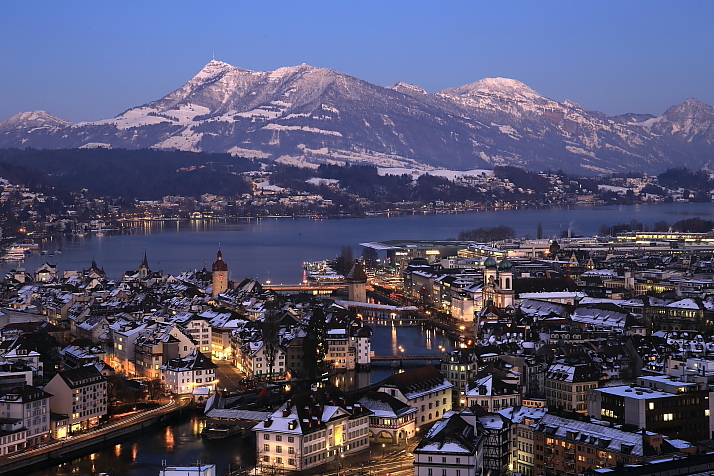 Luzern - noch ruhig ...