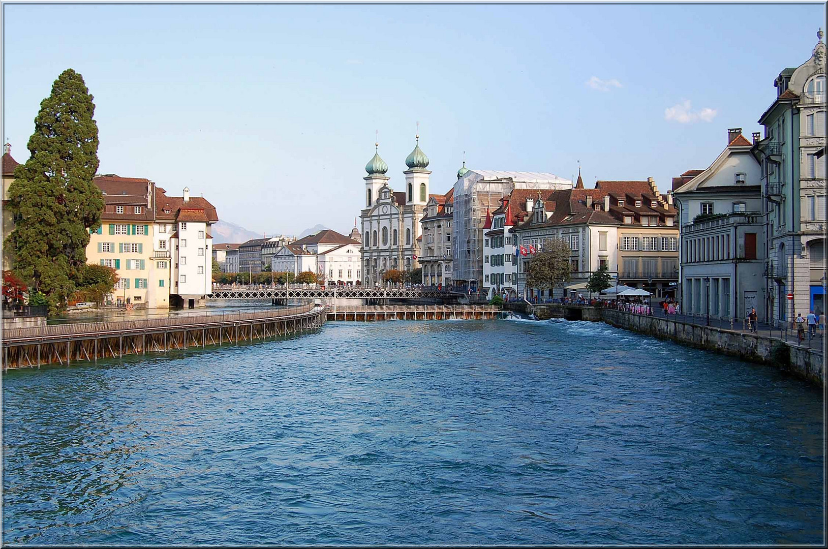 Luzern: old part of town