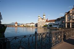 Luzern, vom Reusssteg