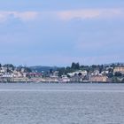 Luzern vom Schiff aus gesehen.