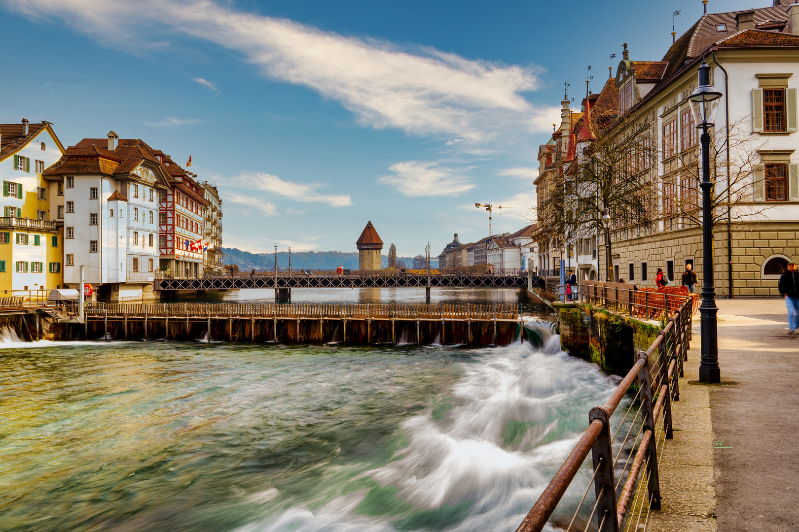 Luzern während Lockdown, so leer wie noch nie