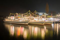 Luzern - Weinmesse auf Schiffen