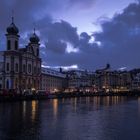 Luzern zur blauen Stunde