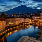 Luzern zur blauen Stunde