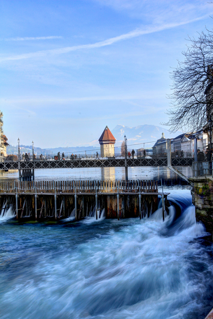 Luzerner Reusswehr (HDR)