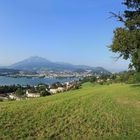 Luzerner Seebecken mit Luzern und Pilatus