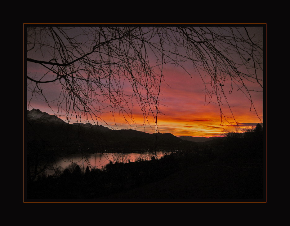 Luzerner Seebecken mit Pilatus