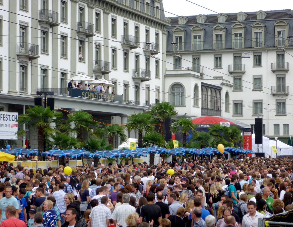 Luzernerfest beim Schweizerhof ...