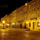 L´viv in der Ukraine bei Nacht