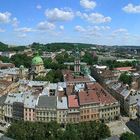 Lvov from height of the bird's flight