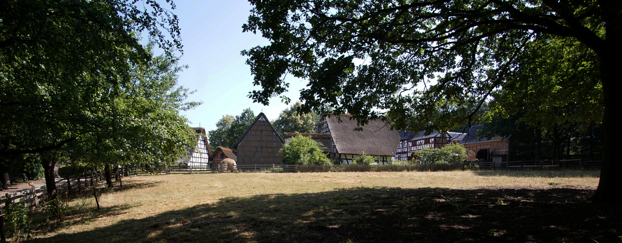 LVR Kommern (169) Blick auf das westerwälder Dorf