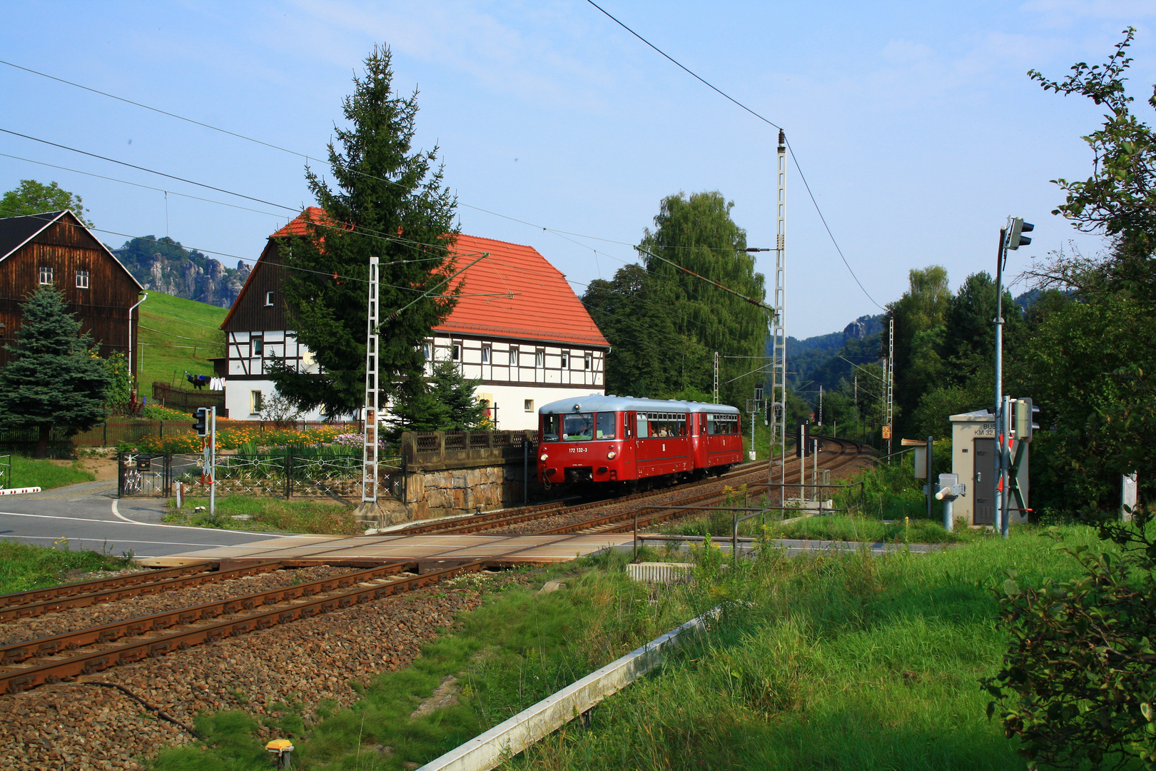 LVT am Bü bei Kurort Rahten