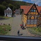 LWL Hagen Blick aus dem Fenster ins Dorf