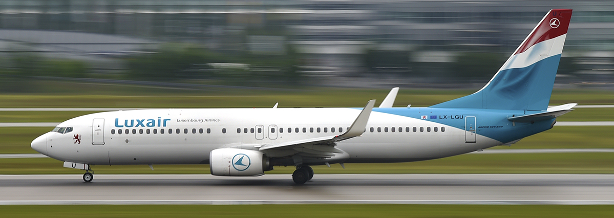 LX-LGU - Luxair - Boeing 737