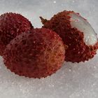 Lychees auf Eis