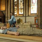 Lying Man - Salisbury Cathedral