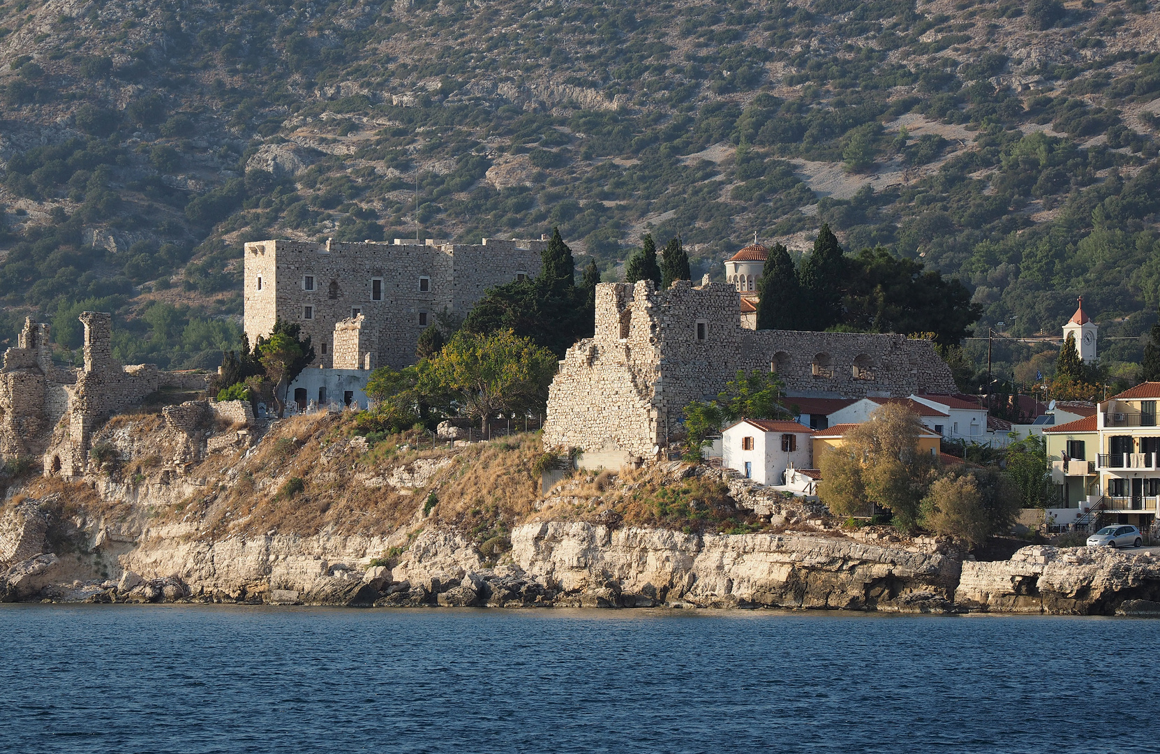 Lykourgos Logothetis Festung in Pythagorio