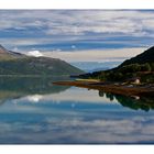 Lyngen -WIndstille am Morgen