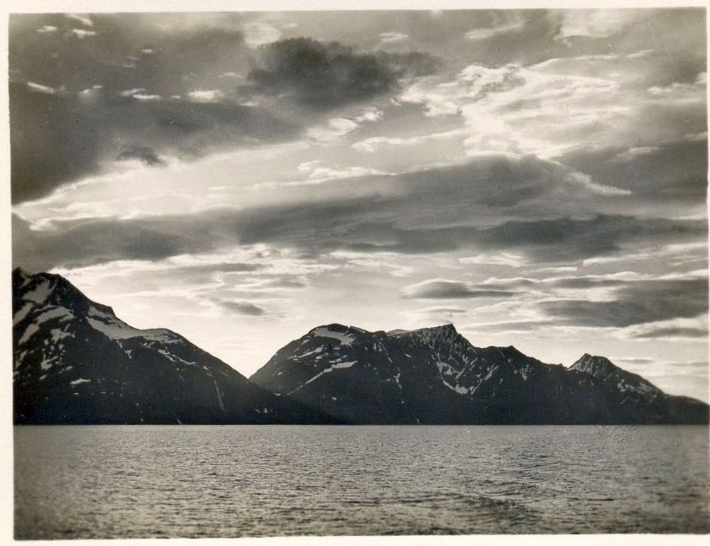 Lyngenfjord ,Foto von 1929