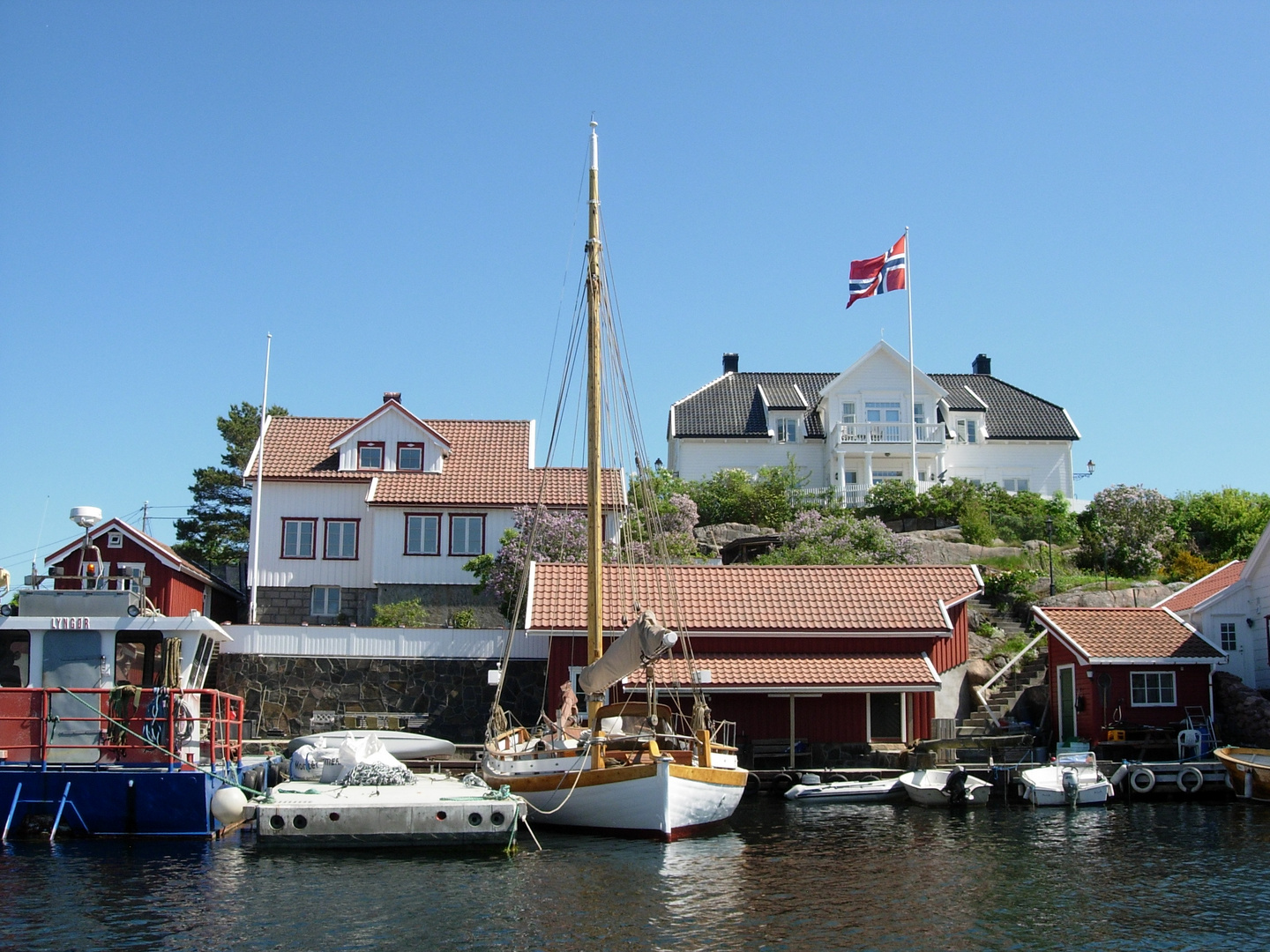 Lyngör vom Wasser