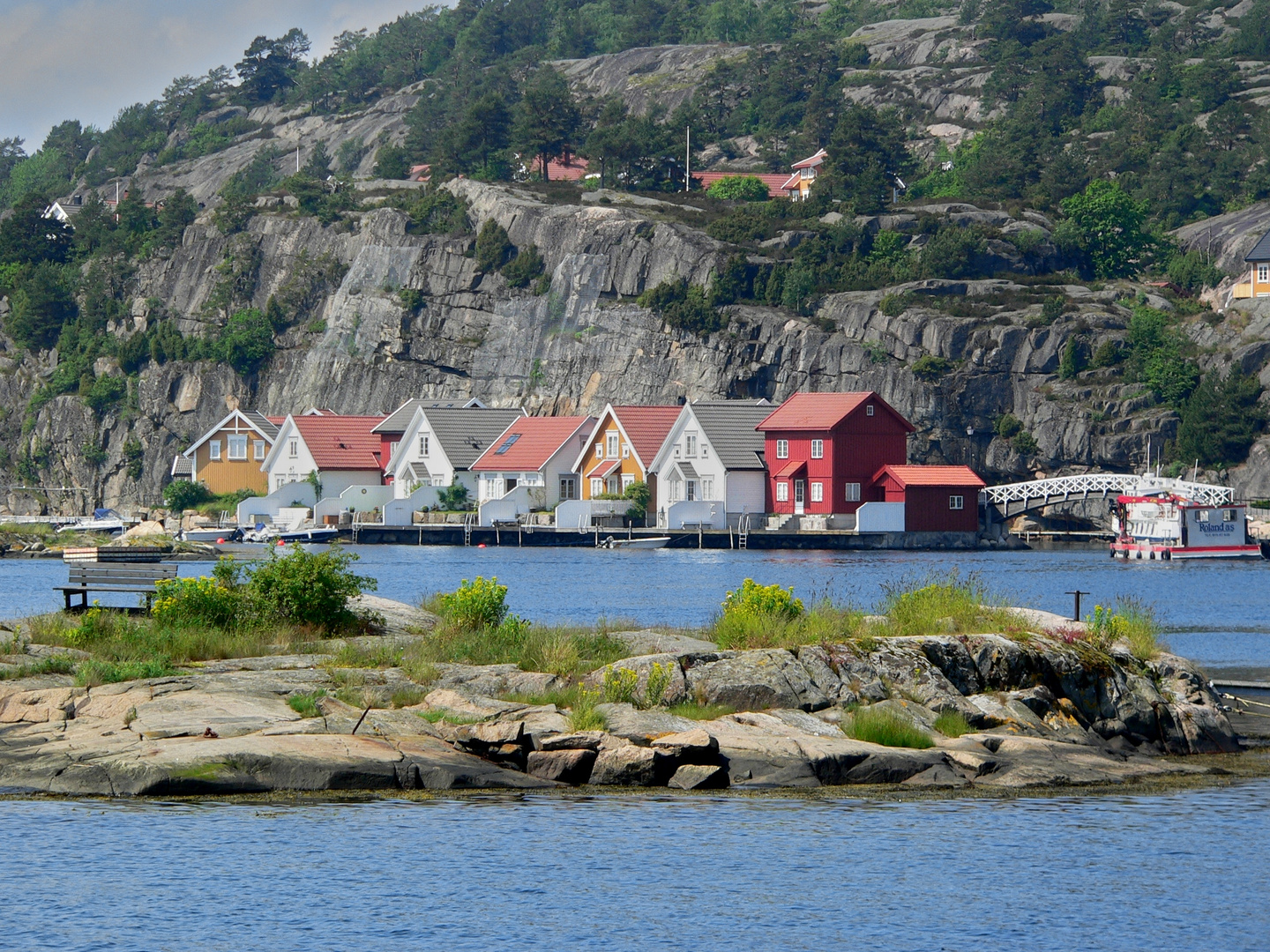 Lyngor - malerischer Ort im Süden Norwegens