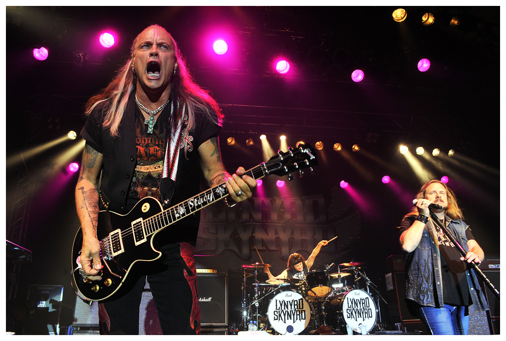 Lynyrd Skynyrd rocken das Haus Auensee in Leipzig