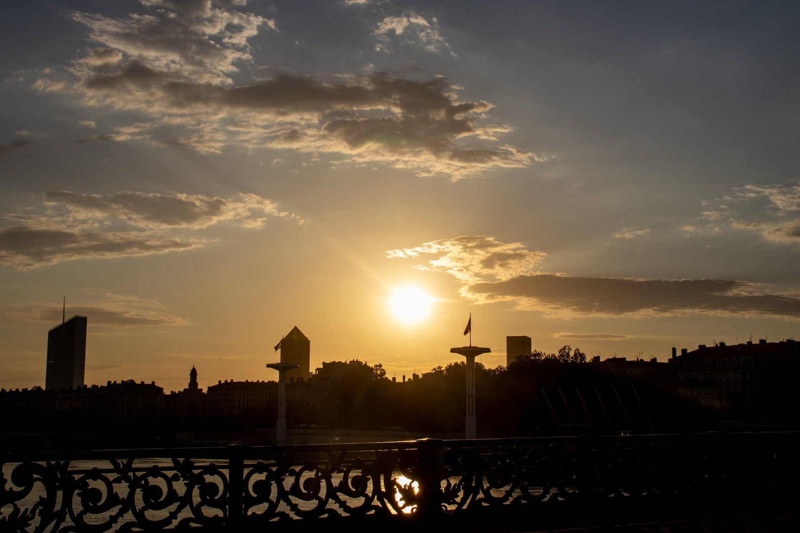 Lyon am Morgen