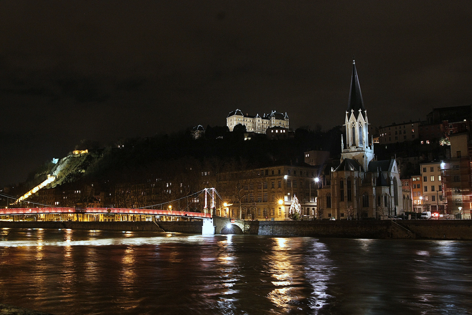 Lyon by night