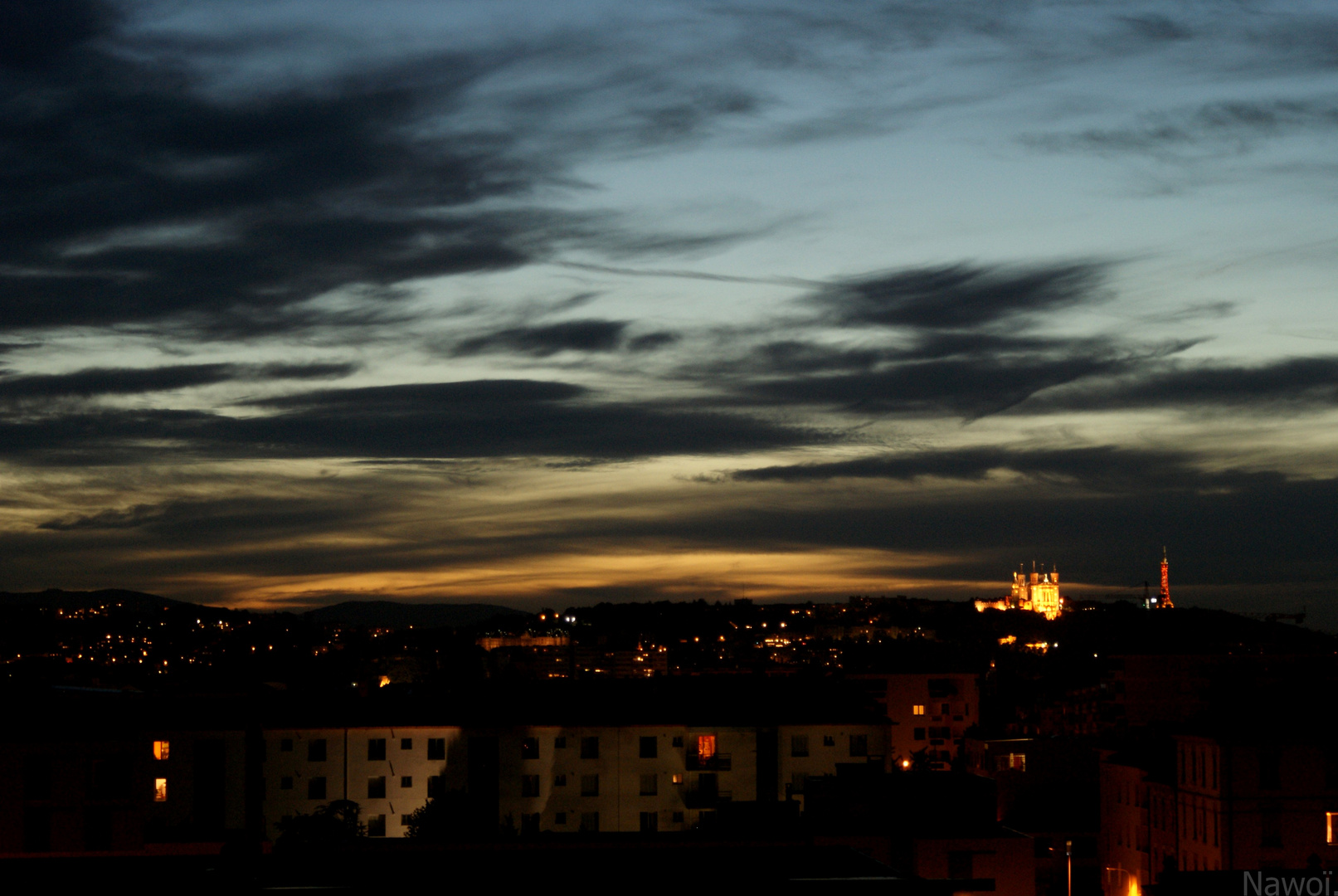 Lyon by night.