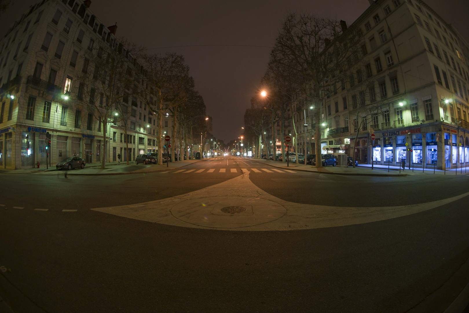 lyon dans le froid glacial du petit matin 1