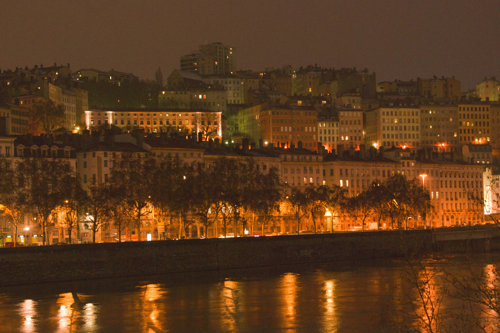 lyon dans le froid glacial du petit matin 2