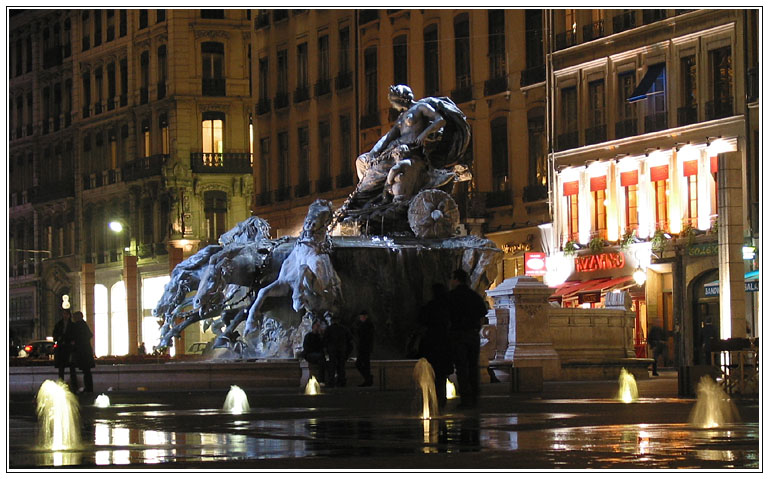 Lyon - Fontaine de Bartholdi