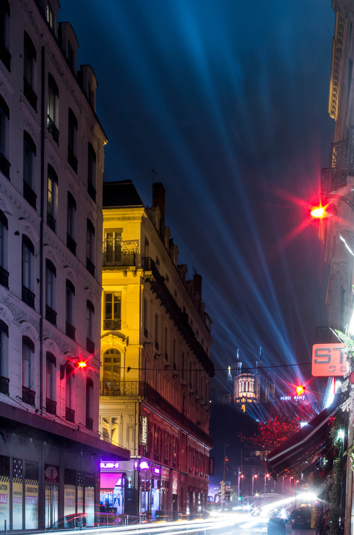 Lyon - la fête des lumières 2017