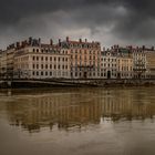 Lyon, les quais de la Saône.