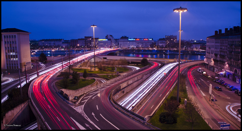 Lyon un vendredi soir ...