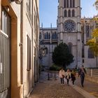 Lyon - Vieux Lyon - Rue des Estrées - Cathédrale Saint-Jean-Baptiste