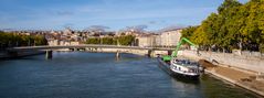Lyon - Vieux Lyon - Saone River - Pont Alphonse Juin