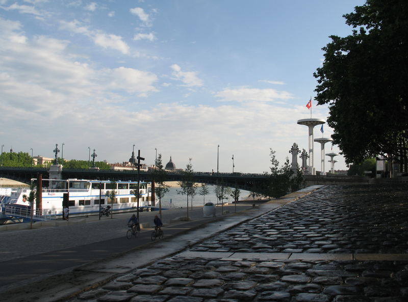 Lyon, Weltkulturerbe der UNESCO - das neue Rhôneufer 3