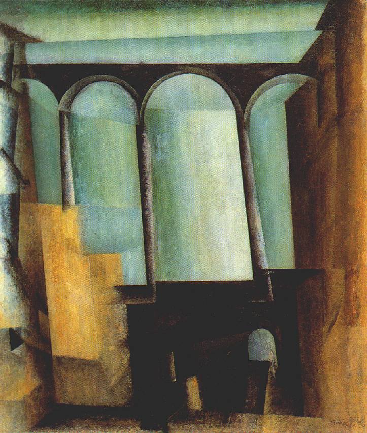 Lyonel Feininger Aquädukt