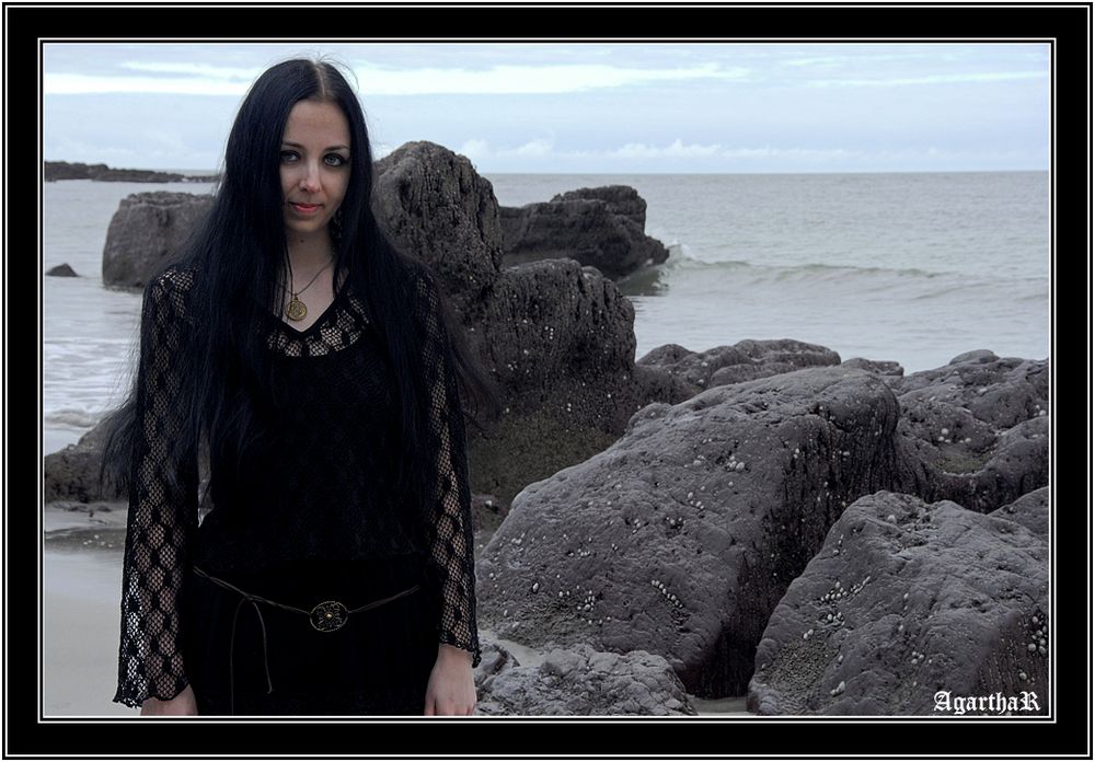 Lyriel on Ballycotton beach