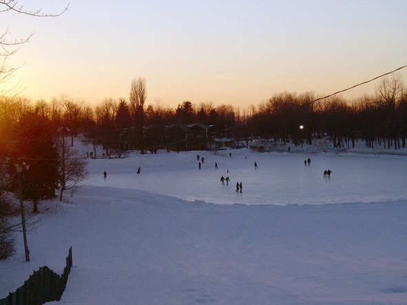 Lyrische Winterlandschaft