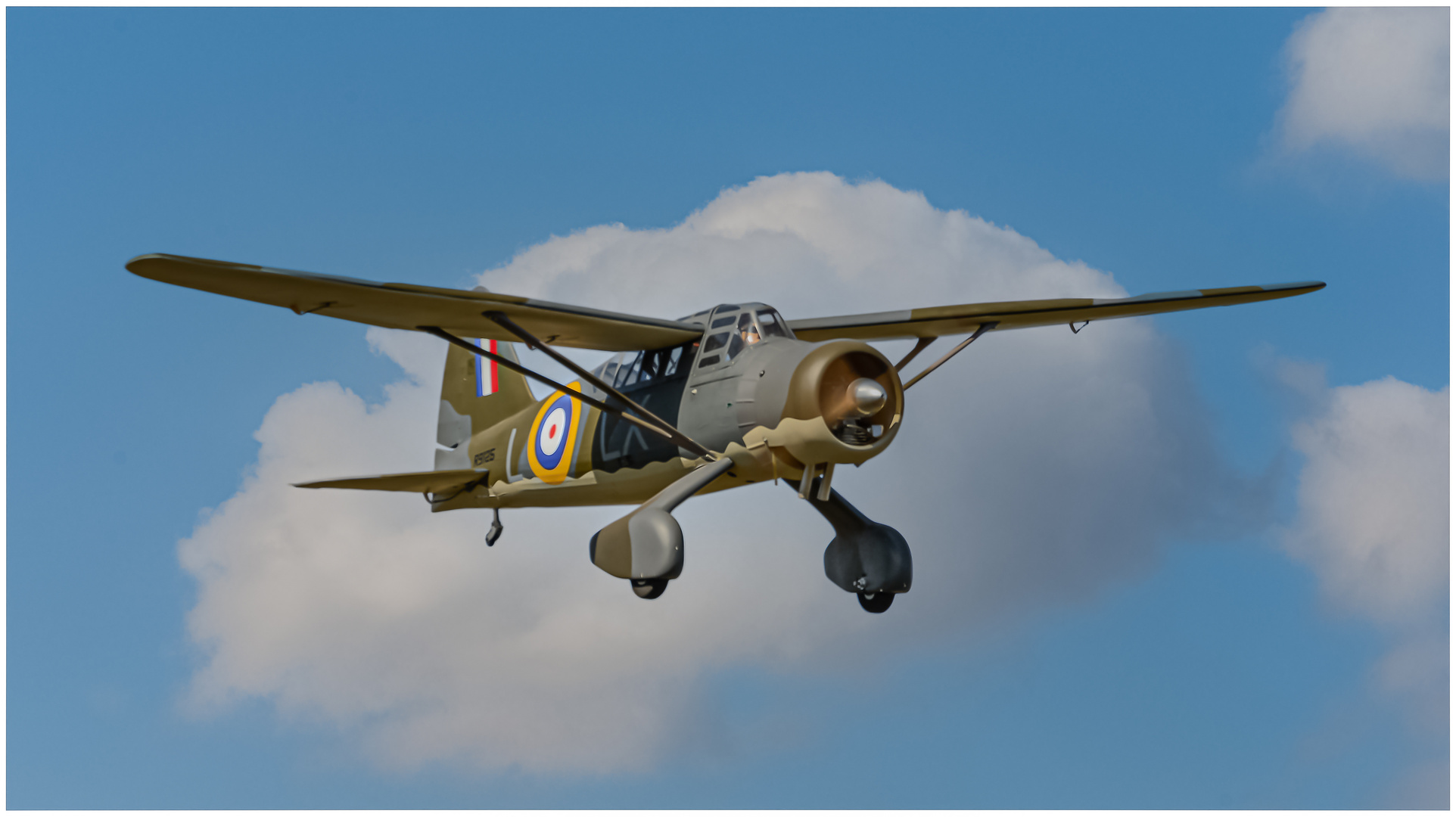 Lysander im Anflug !