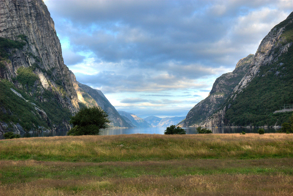 LYsefjord am Morgen (als HDR)