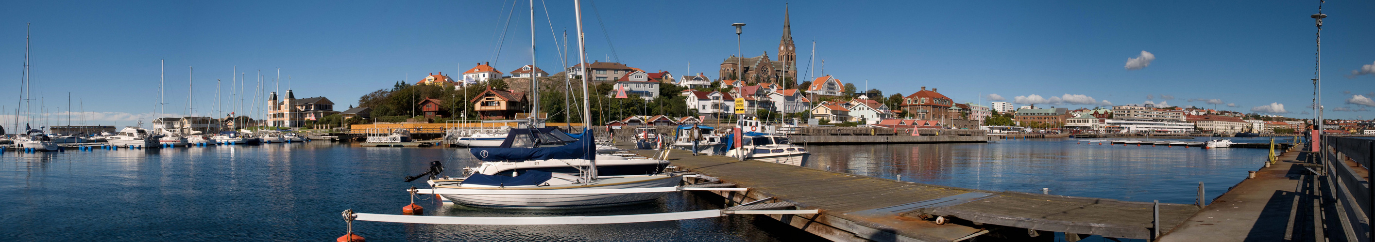 Lysekil Hafen-Panorama