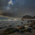  LZB am Strand von Skagsanden   . . .