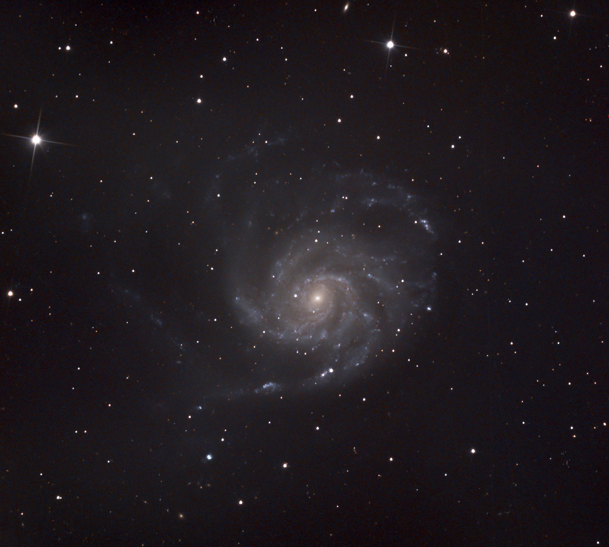 M 101 - Feuerrad-Galaxie