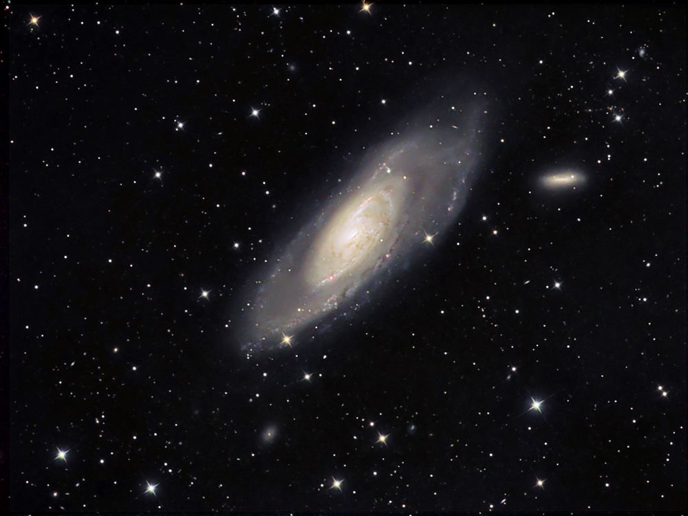 M 106 - Eine Seyfert-Galaxie in den Jagdhunden